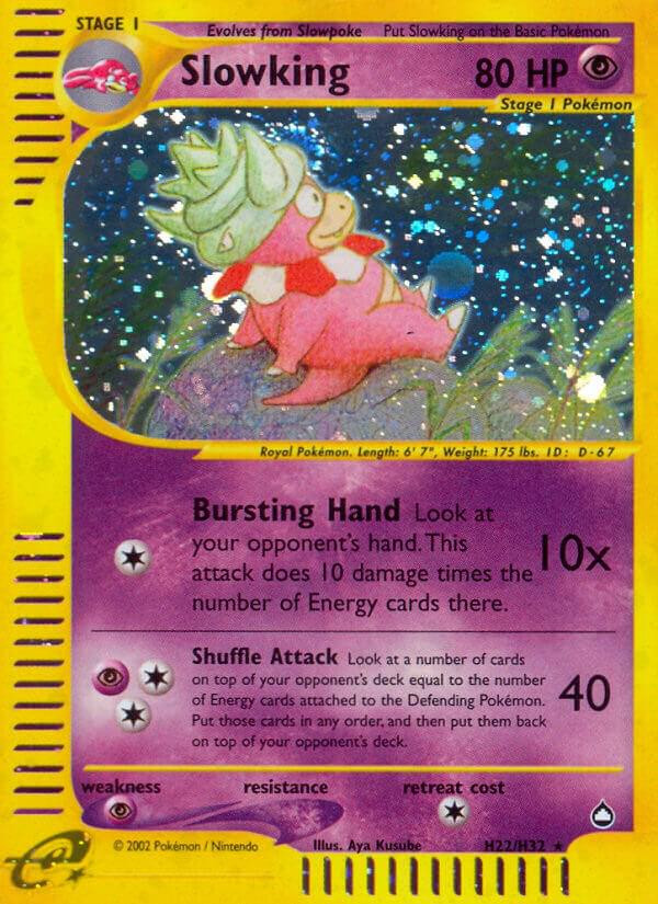 Slowking #H22 — Aquapolis