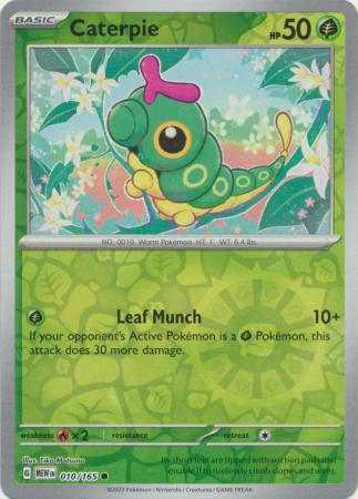 Caterpie #010 — 151 (Reverse Holo)