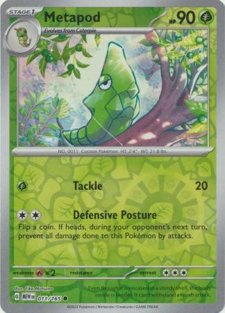 Metapod #011 — 151 (Reverse Holo)