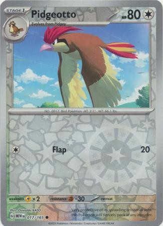 Pidgeotto #017 — 151 (Reverse Holo)