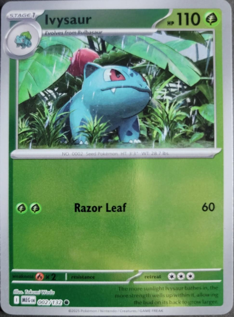 Ivysaur #002 — 151 (Reverse Holo)