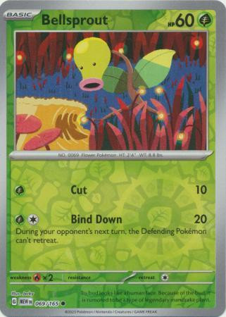 Bellsprout #069 — 151 (Reverse Holo)