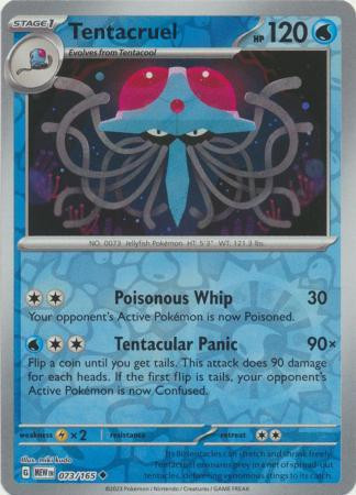 Tentacruel #073 — 151 (Reverse Holo)