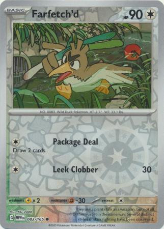 Farfetch'd #083 — 151 (Reverse Holo)