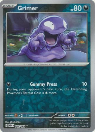 Grimer #088 — 151 (Reverse Holo)