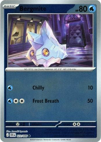 Bergmite #023 — Chaos Rising (Reverse Holo)