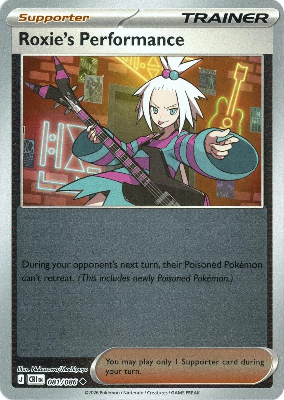 Roxie's Performance #081 — Chaos Rising (Reverse Holo)