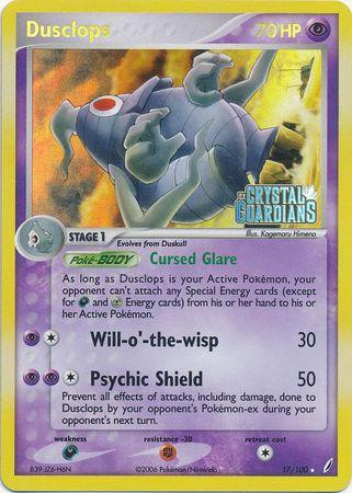Dusclops #17 — EX Crystal Guardians (Reverse Holo)
