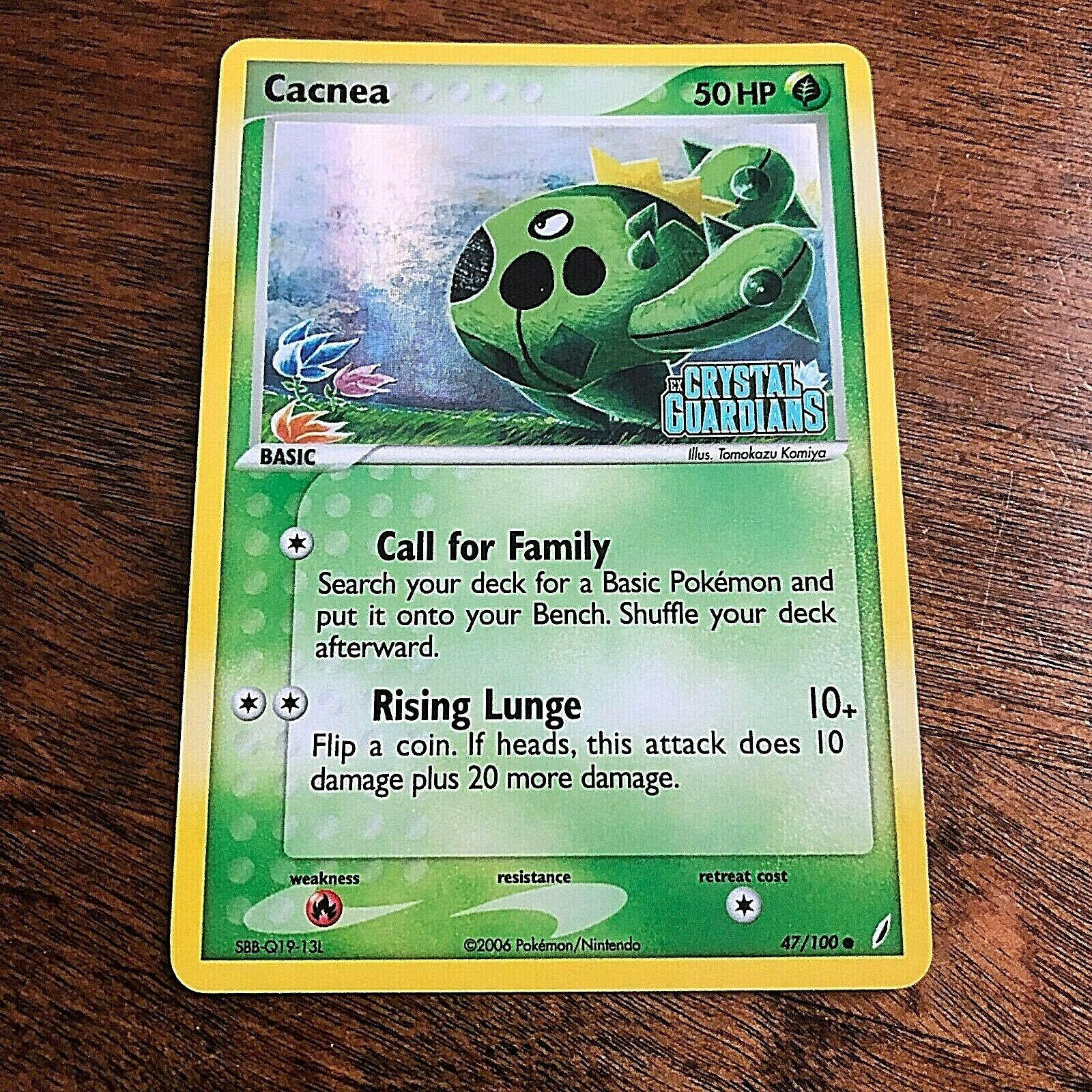 Cacnea #47 — EX Crystal Guardians (Reverse Holo)