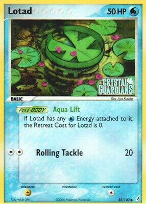 Lotad #55 — EX Crystal Guardians (Reverse Holo)