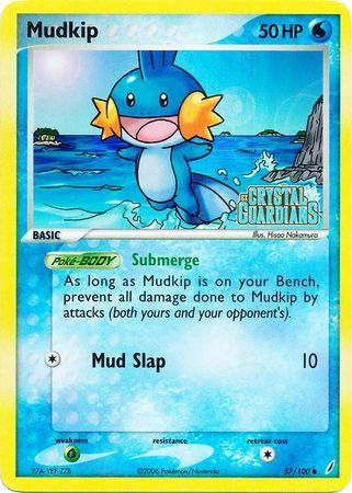 Mudkip #57 — EX Crystal Guardians (Reverse Holo)