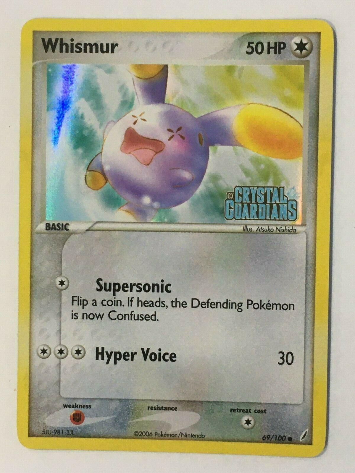 Whismur #69 — EX Crystal Guardians (Reverse Holo)
