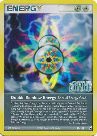 Double Rainbow Energy #88 — EX Crystal Guardians (Reverse Holo)