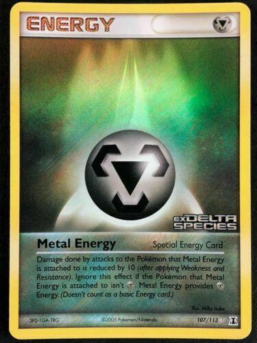 Metal Energy #107 — EX Delta Species (Reverse Holo)