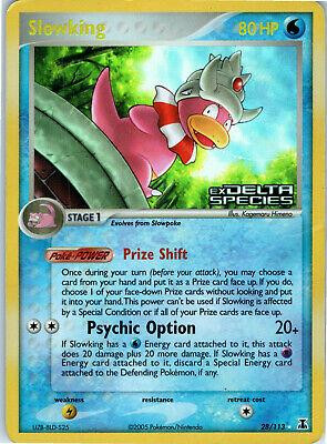 Slowking #28 — EX Delta Species (Reverse Holo)