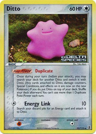 Ditto #35 — EX Delta Species (Reverse Holo)