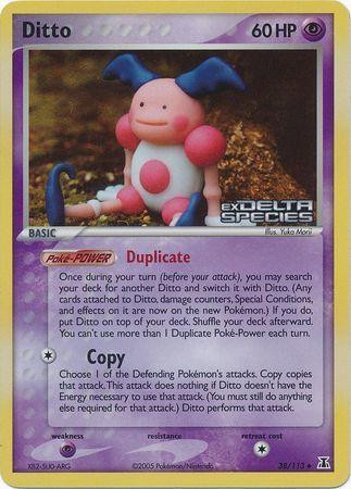 Ditto #38 — EX Delta Species (Reverse Holo)