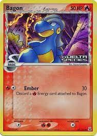 Bagon #58 — EX Delta Species (Reverse Holo)