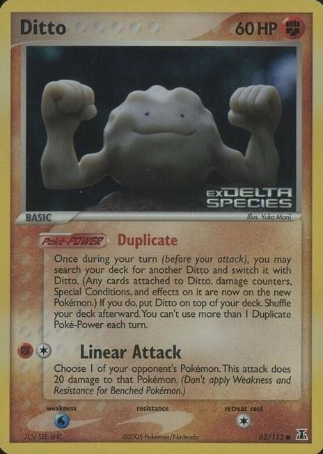 Ditto #62 — EX Delta Species (Reverse Holo)