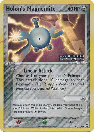 Holon's Magnemite #70 — EX Delta Species (Reverse Holo)