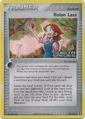 Holon Lass #92 — EX Delta Species (Reverse Holo)
