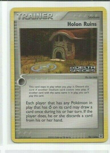 Holon Ruins #96 — EX Delta Species (Reverse Holo)
