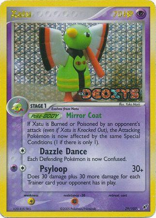 Xatu #29 — EX Deoxys (Reverse Holo)
