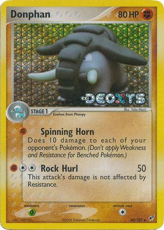 Donphan #30 — EX Deoxys (Reverse Holo)