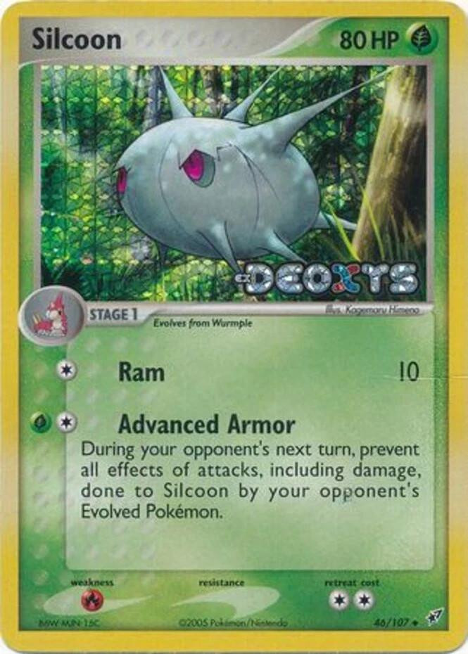 Silcoon #46 — EX Deoxys (Reverse Holo)