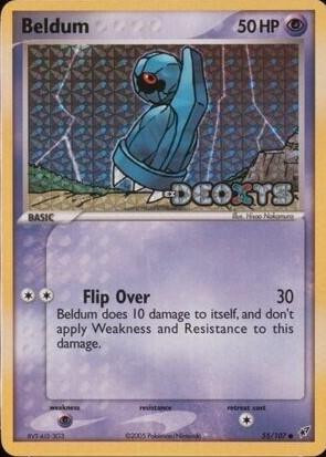 Beldum #55 — EX Deoxys (Reverse Holo)