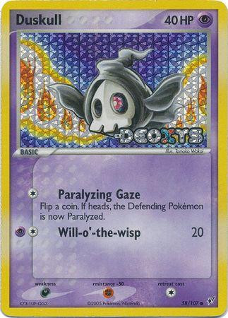 Duskull #58 — EX Deoxys (Reverse Holo)
