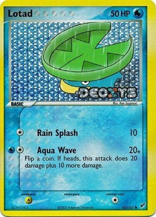 Lotad #63 — EX Deoxys (Reverse Holo)