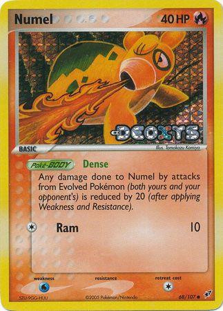 Numel #68 — EX Deoxys (Reverse Holo)