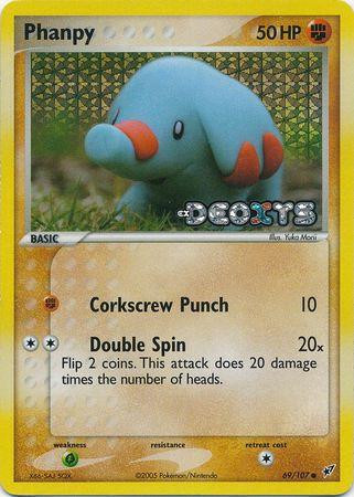 Phanpy #69 — EX Deoxys (Reverse Holo)