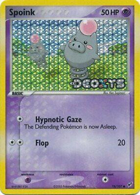 Spoink #76 — EX Deoxys (Reverse Holo)