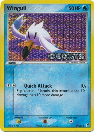 Wingull #81 — EX Deoxys (Reverse Holo)