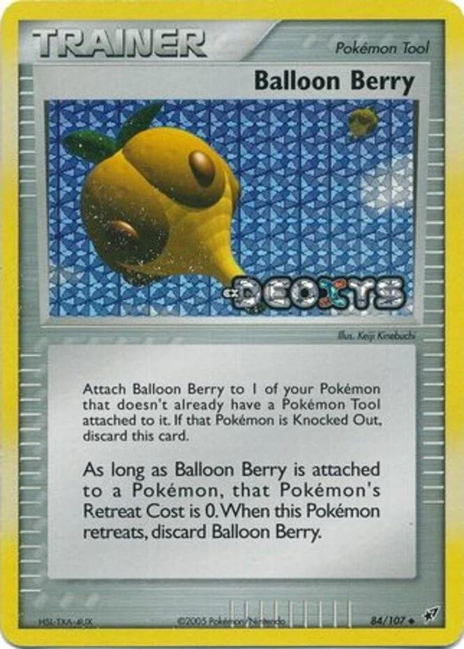 Balloon Berry #84 — EX Deoxys (Reverse Holo)