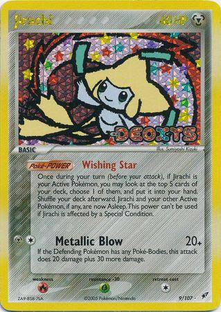 Jirachi #9 — EX Deoxys (Reverse Holo)