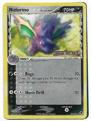 Nidorino #35 — EX Dragon Frontiers (Reverse Holo)
