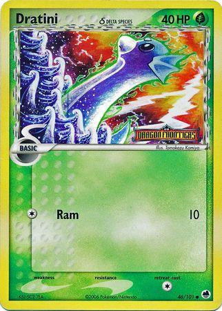 Dratini #46 — EX Dragon Frontiers (Reverse Holo)