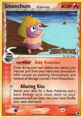 Smoochum #64 — EX Dragon Frontiers (Reverse Holo)