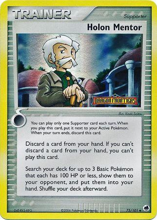 Holon Mentor #75 — EX Dragon Frontiers (Reverse Holo)
