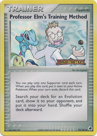Professor Elm's Training Method #79 — EX Dragon Frontiers (Reverse Holo)