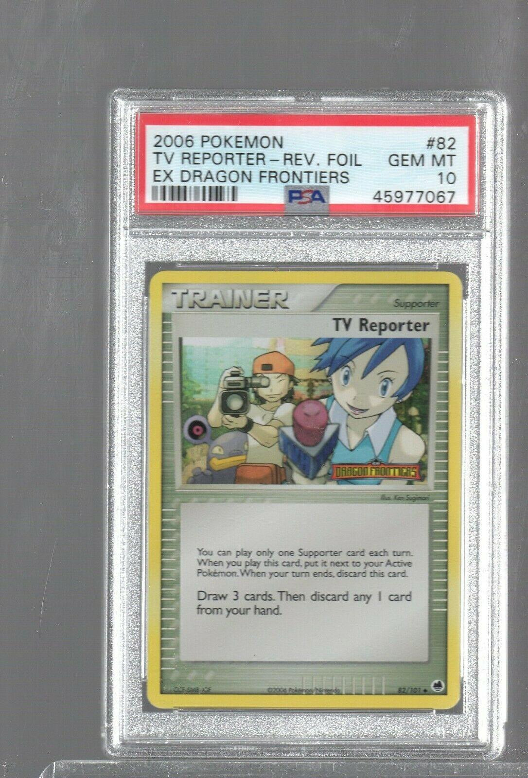 TV Reporter #82 — EX Dragon Frontiers (Reverse Holo)