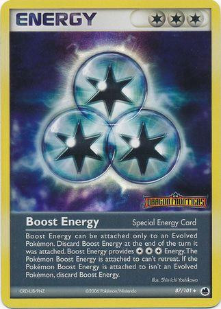 Boost Energy #87 — EX Dragon Frontiers (Reverse Holo)