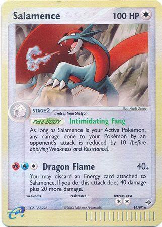 Salamence #19 — EX Dragon (Reverse Holo)