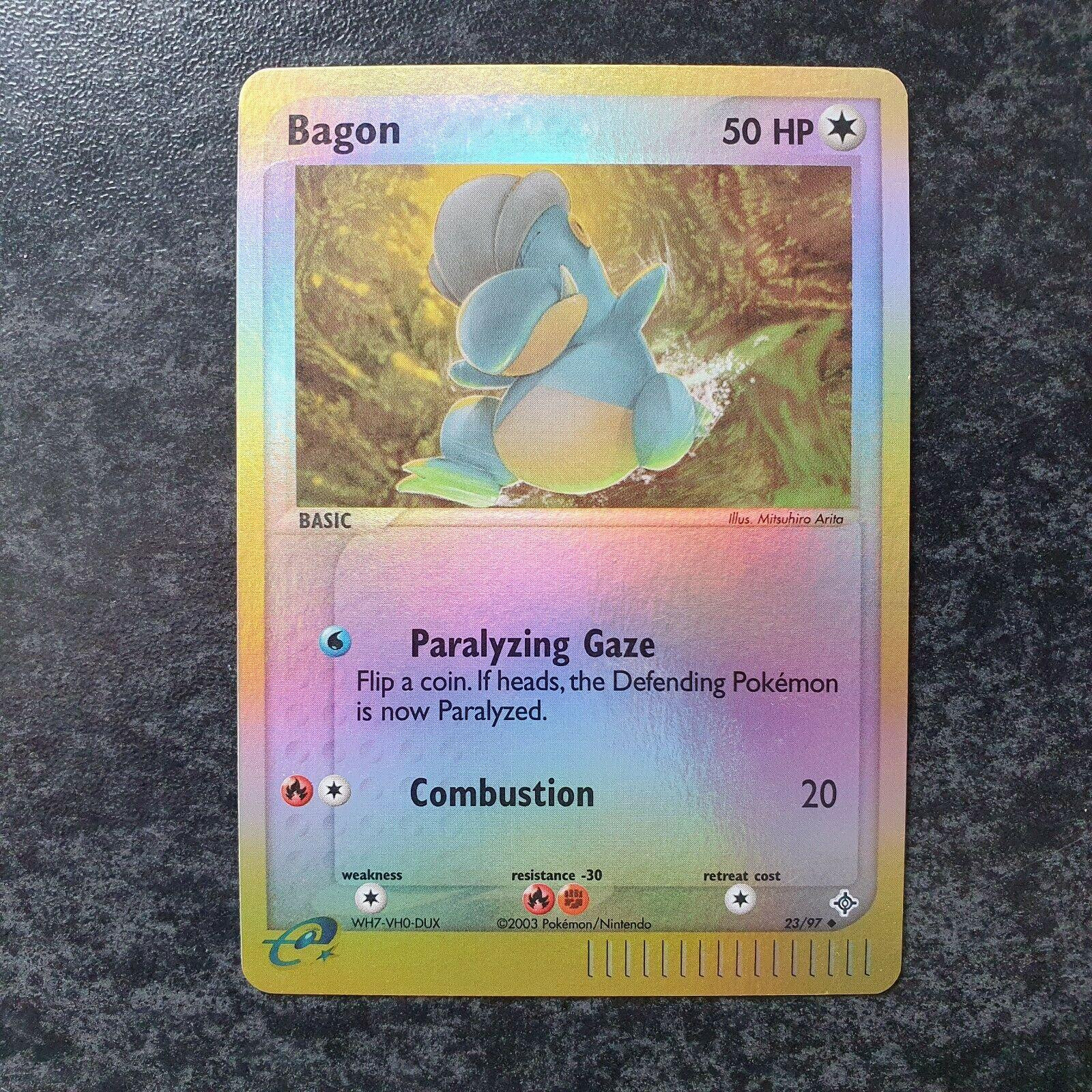 Bagon #23 — EX Dragon (Reverse Holo)
