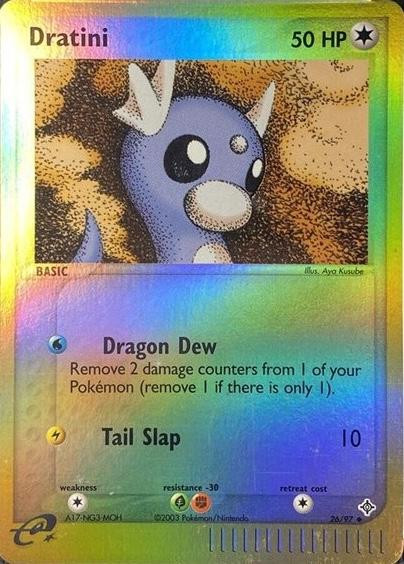 Dratini #26 — EX Dragon (Reverse Holo)