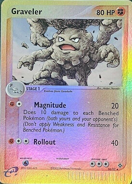 Graveler #30 — EX Dragon (Reverse Holo)