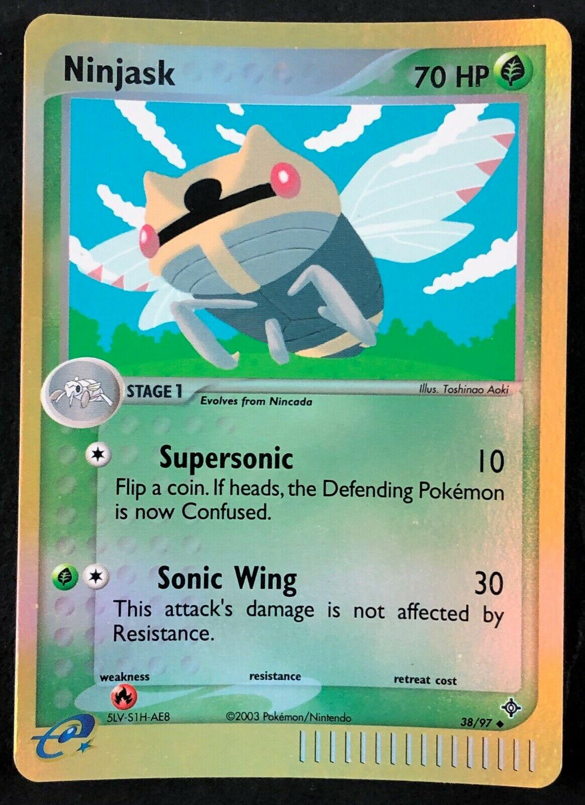 Ninjask #38 — EX Dragon (Reverse Holo)